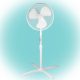 Bontott csomagolású Állványos ventilátor 45 W, fehér (40cm)