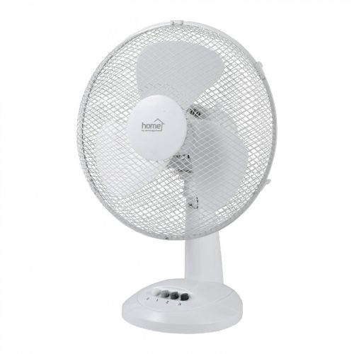 Asztali ventilátor, 30 cm, 40 W, fehér